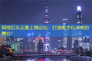 网络巨头云集上海论坛：打造数字化未来的舞台！